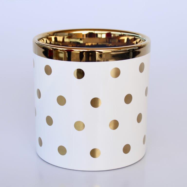 Gold Dot Planter